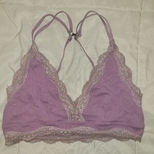 Lavender Lace Women's Intimate Bra Top